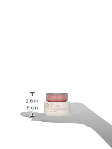 The Face Shop Pomegranate & Collagen Face Cream With 10% Marine Collagen & Pomegranate Extracts | Day & Night Cream to smooth wrinkles & give intense moisturization | Suitable For All Skin Types, 100Ml